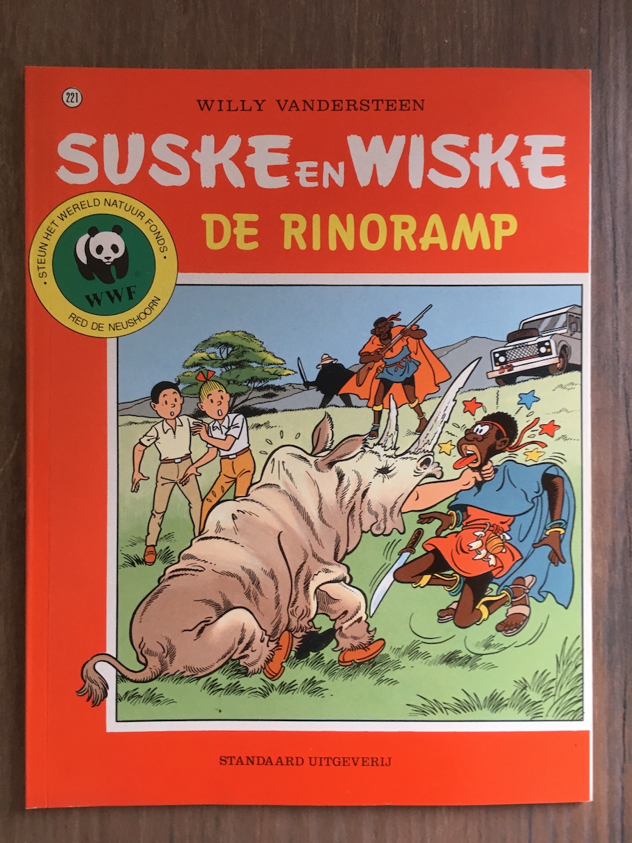 221. De rinoramp (1e druk, Belgische editie)