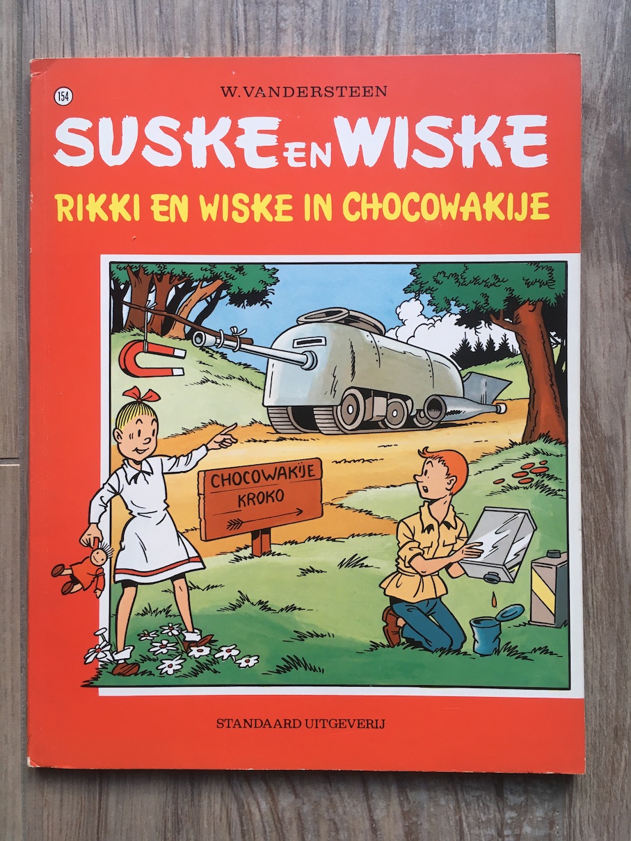154. Rikki en Wiske in Chocowakije (1e druk)