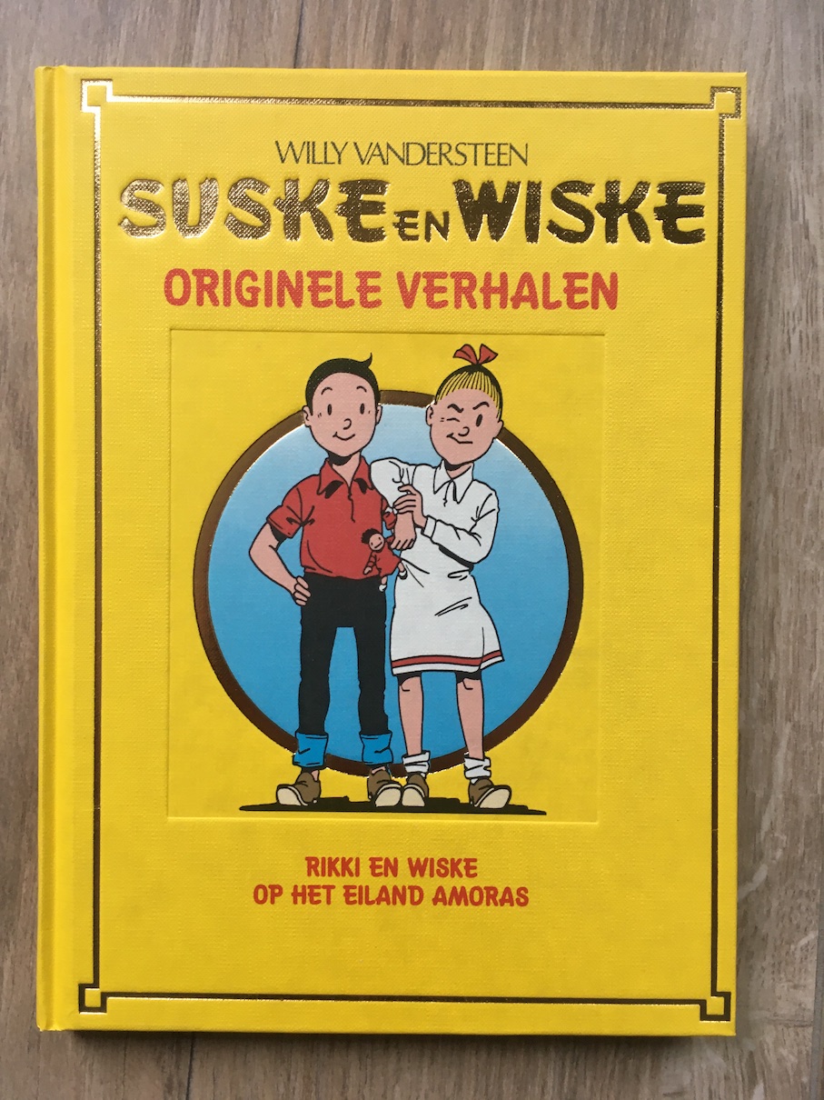 Lecturama geel: Rikki en Wiske en Eiland Amoras