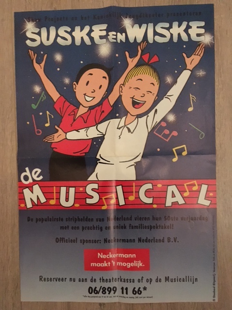 Poster Suske en Wiske De Musical