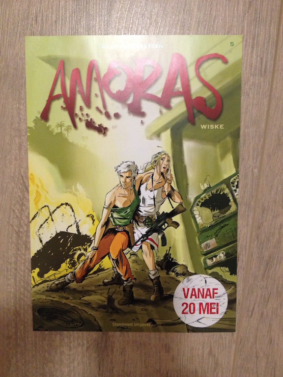 Flyer voor Amoras deel 5
