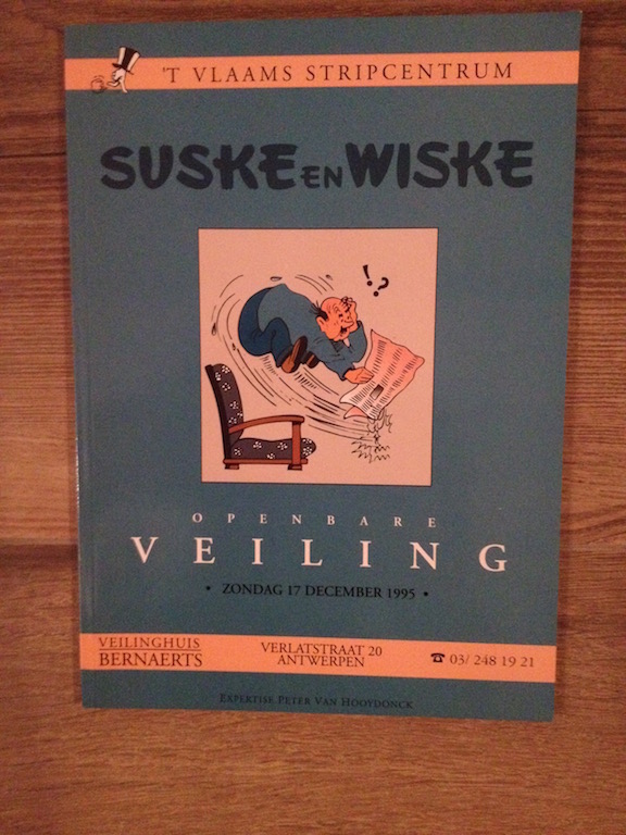 Suske en Wiske veilingcatalogus