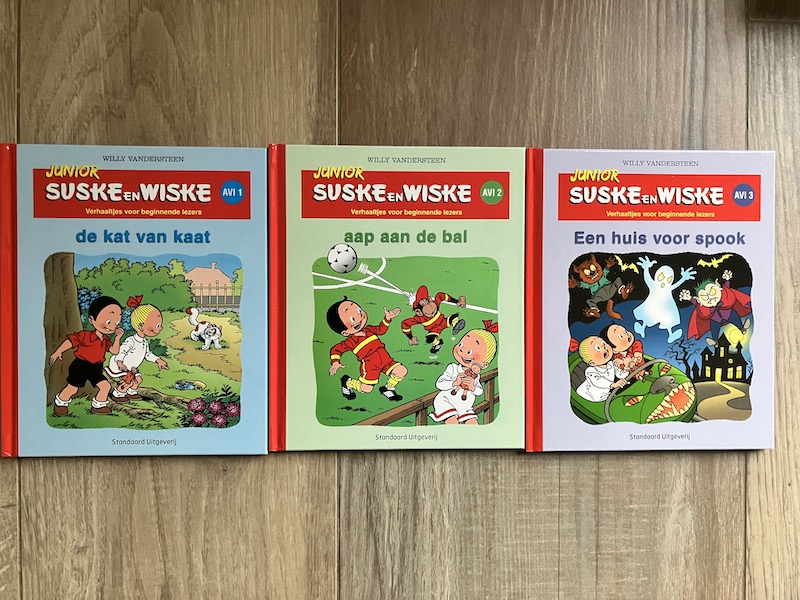 Junior Suske en Wiske set van 3 leesboekjes